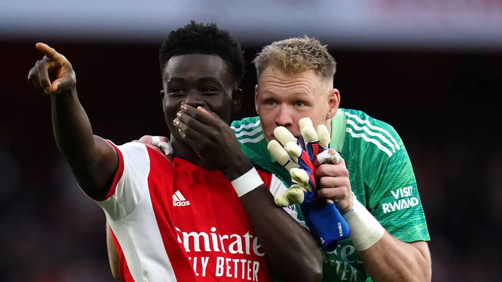 Watch Aaron Ramsdale throw water bottle in Arsenal 'All or Nothing