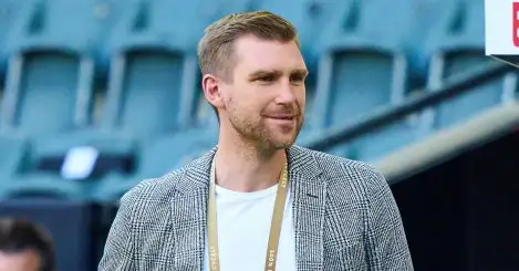 Mertesacker aiming for ‘major titles’ at Arsenal after his ‘okay but not outstanding’ time as a player