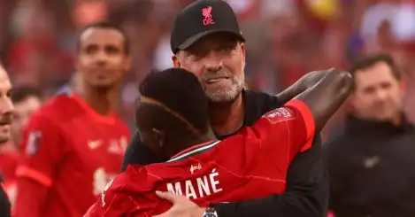 Klopp given two reasons why Liverpool should not re-sign ‘special’ Mane as attacking duo ‘need time’