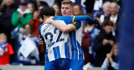 Brighton secure huge five-year contract extension in transfer blow to Man Utd, Chelsea