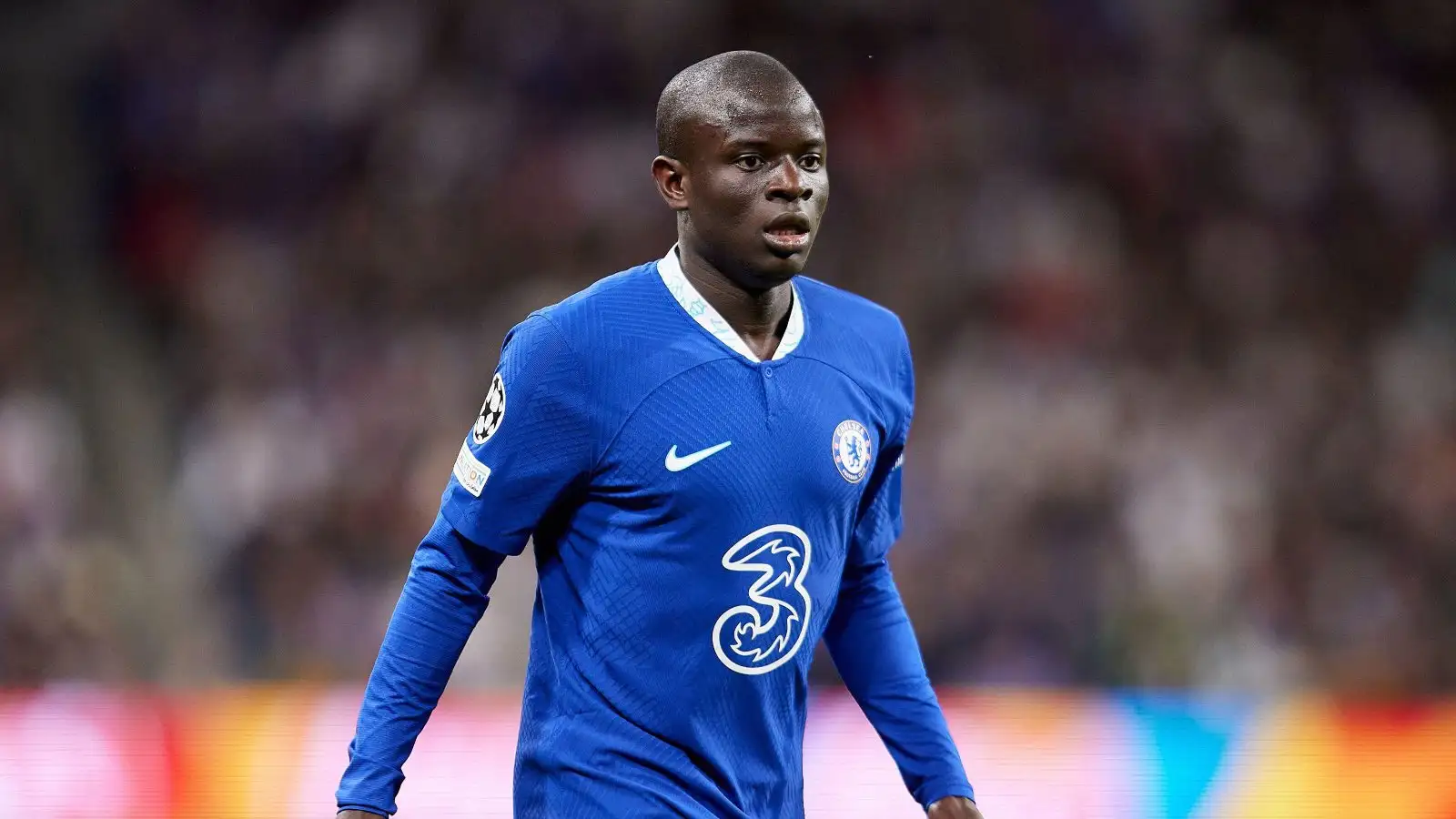 Chelsea midfielder N'Golo Kante during a match