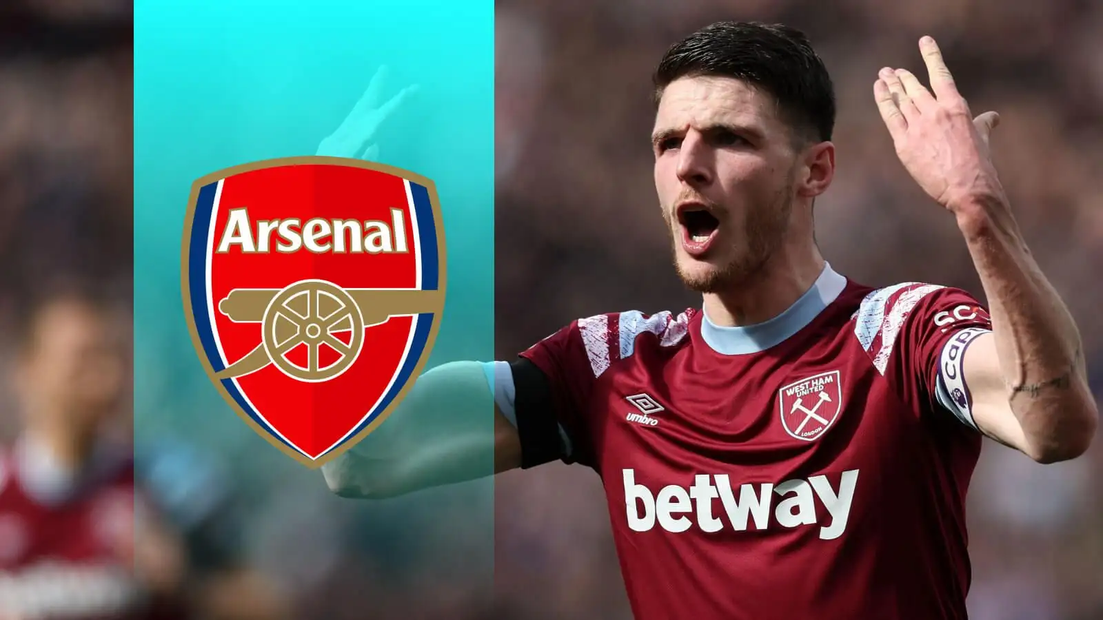 Arsenal transfer target Declan Rice