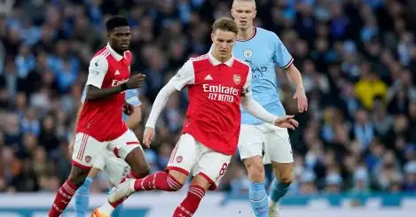 Gary Neville says Odegaard among four Arsenal stars to blame for Premier League collapse