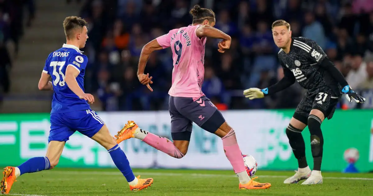 Everton take on Leicester