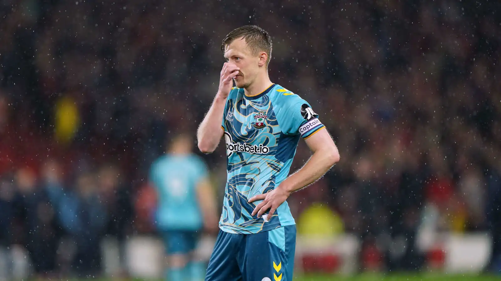 James Ward-Prowse at the end of the Premier League match between Nottingham Forest and Southampton