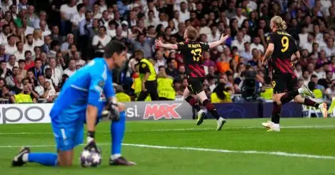 Ancelotti and Wenger speak out as technology proves De Bruyne goal should not have stood
