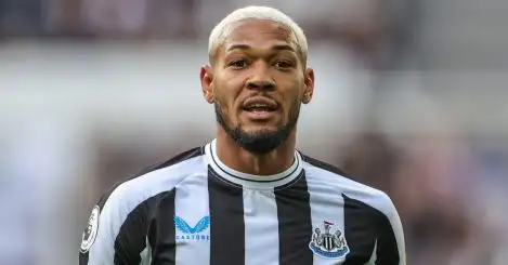 Joelinton reveals he received racist messages after Newcastle lost to Arsenal in May