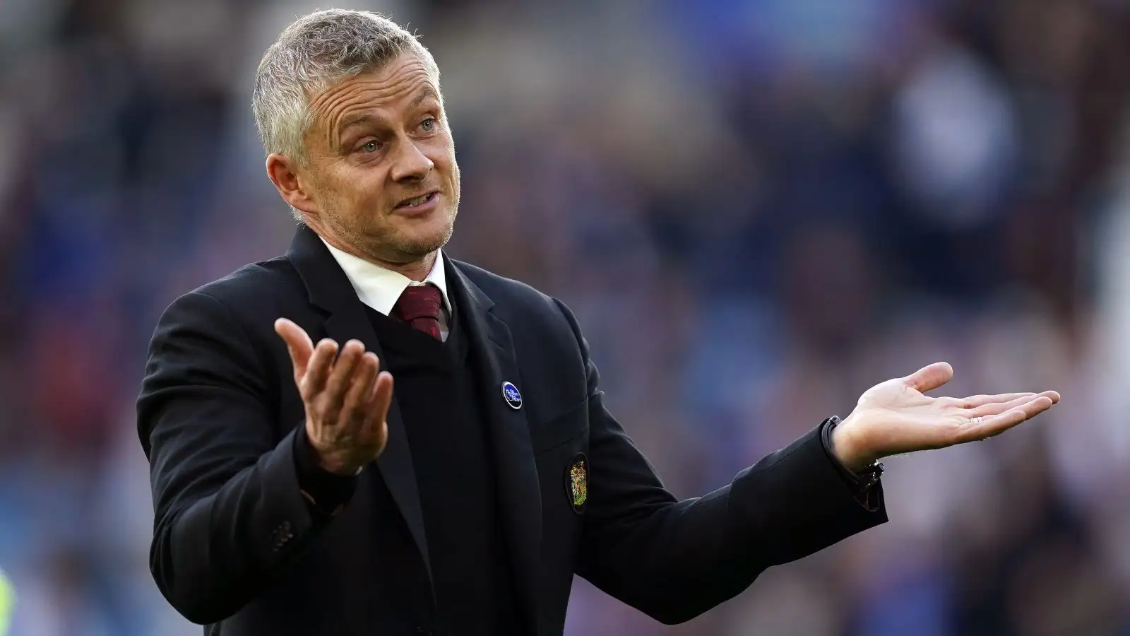 Former Guy Utd honcho Ole Gunnar Solskjaer shrugs