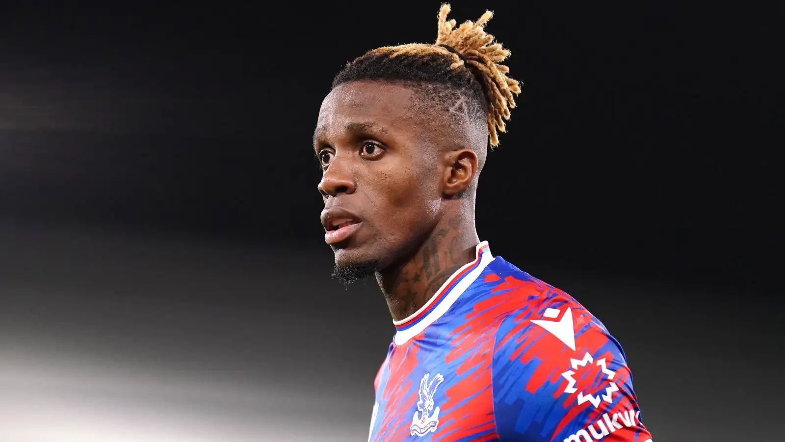 Reported Arsenal target Wilfried Zaha during a match for Crystal Palace