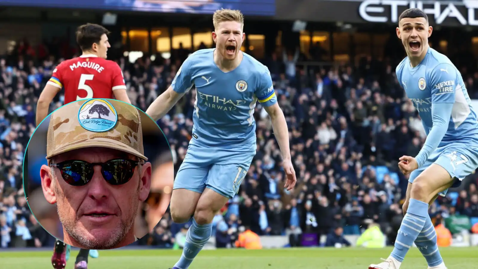 Man City fans are 'patsies' celebrating Lance Armstrong victories 1 Manchester Metropolitan gap and Lance Armstrong