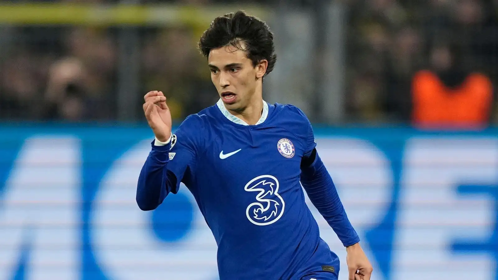 Chelsea onward Joao Felix during a Winners League gallery versus Borussia Dortmund