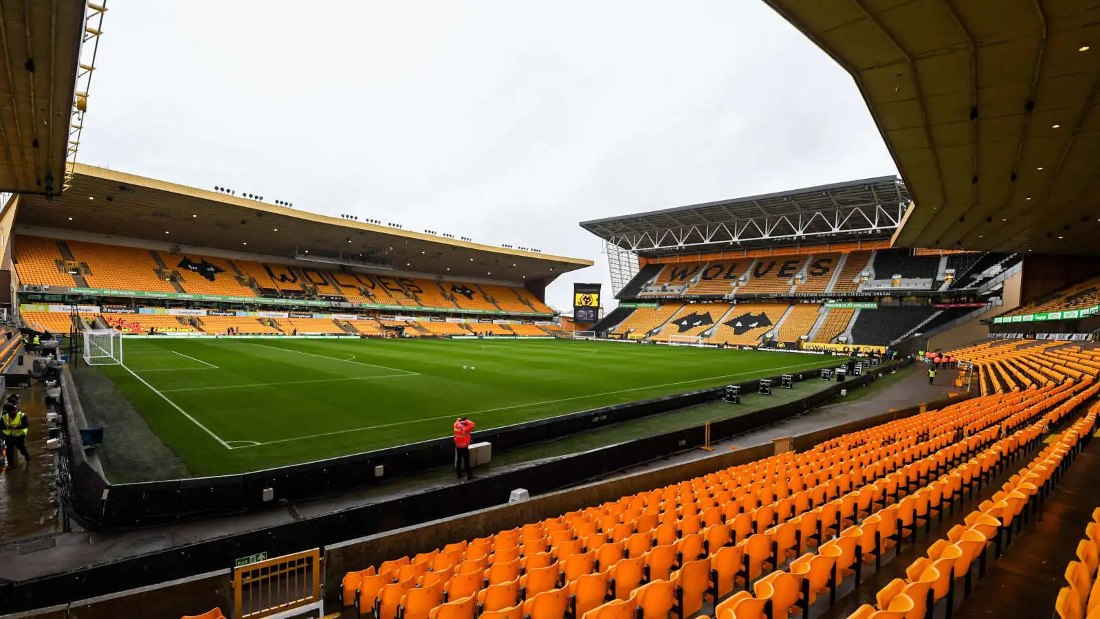 Molineux, home of Premier League club Wolves