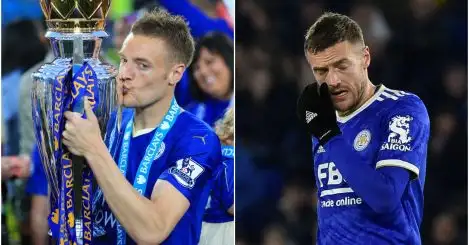Vardy could follow Liverpool legends and Haaland rival in going from title celebration to relegation