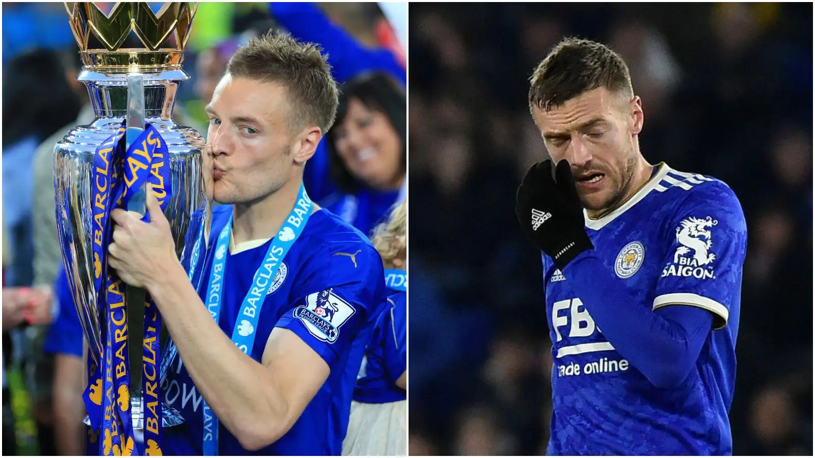 Vardy could follow Liverpool legends and Haaland rival in going from title  celebration to relegation