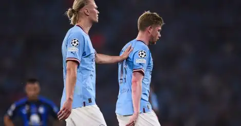 De Bruyne says he was injured against Arsenal and Madrid before ‘hamstring snapped’ in final