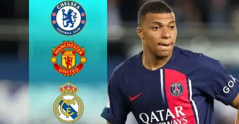 Man Utd among four Premier League clubs linked with Mbappe; Arsenal midfield latest