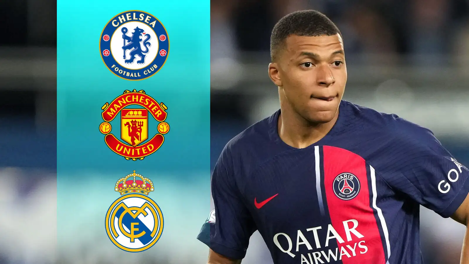 Man Utd target Kylian Mbappe