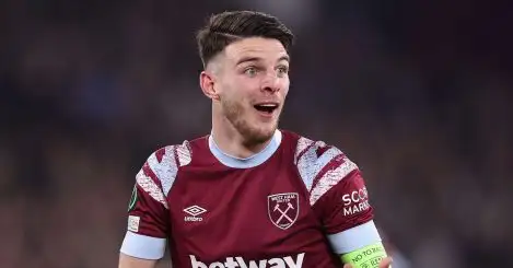 Declan Rice told Arsenal snub for Man City a ‘no-brainer’ as midfielder urged to ‘be Joey Barton’