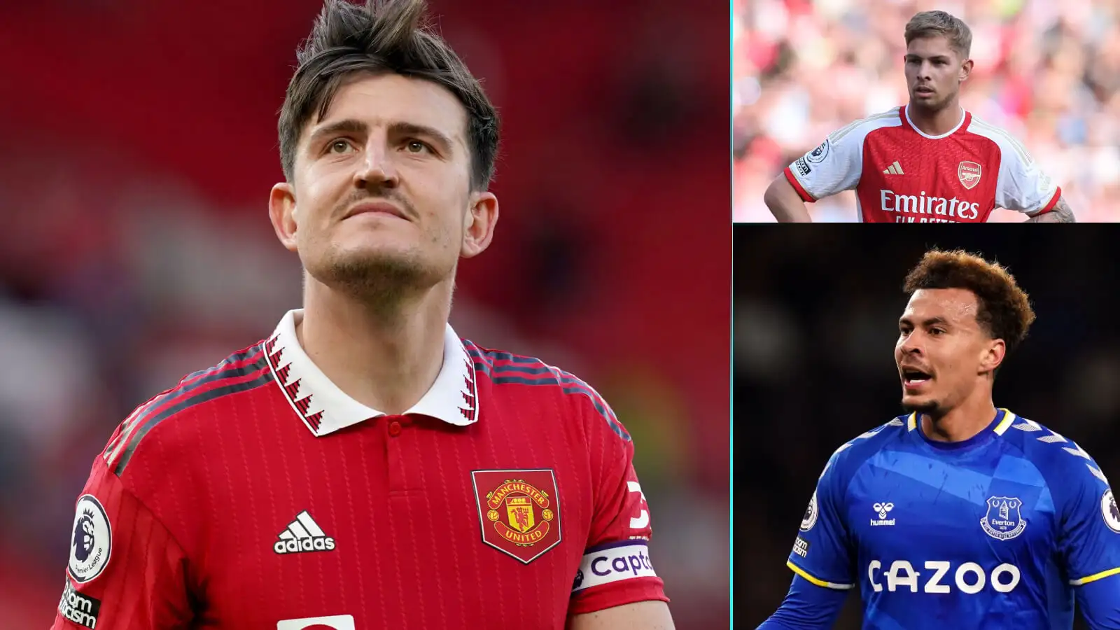 Harry Maguire, Dele Alli and Emile Smith Rowe need moves