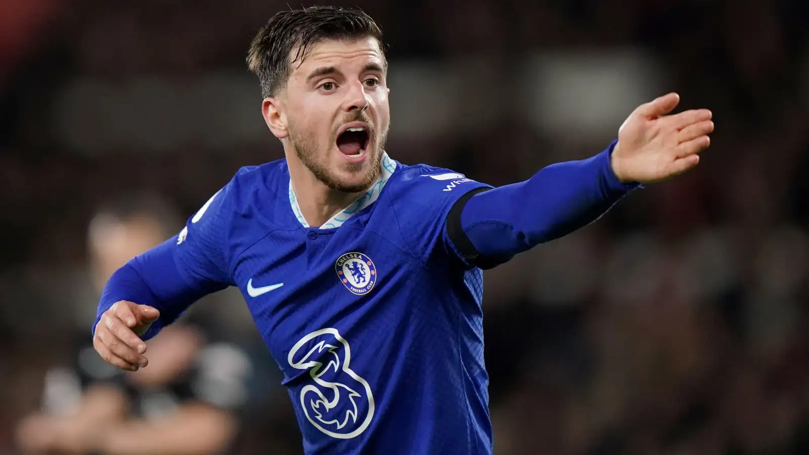 Mason Mount in action for Chelsea.