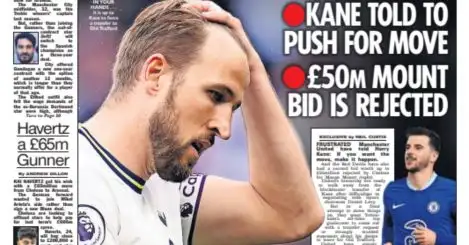 Man Utd demand ‘strongly worded statement’ from Harry Kane as panic hits on June 22