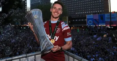 West Ham reject £90m Man City offer for Rice as Arsenal are told ‘he isn’t signing’ for them