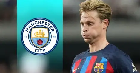 Man City prepare to launch £95m bid for Man Utd target after leaving Rice to Arsenal