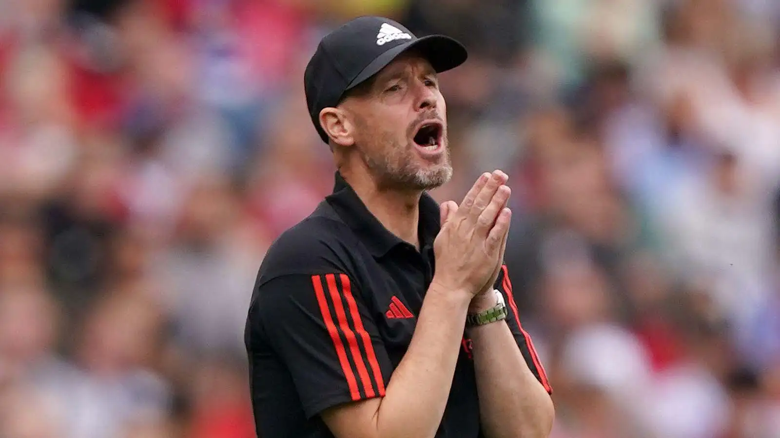 Man Utd head coach Erik Ten Hag during pre-season