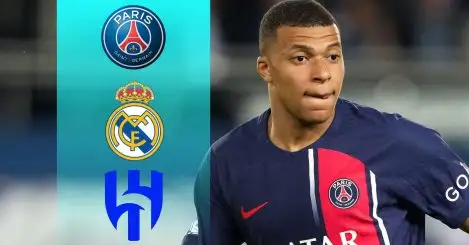 Kylian Mbappe auction is a neon acid trip where logic and proportion have fallen sloppy dead