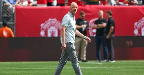 Ten Hag reveals Man Utd transfer ‘progress’ in striker search as two targets emerge over Hojlund stance