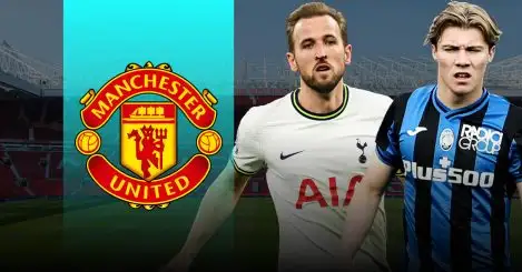 ‘Favourites’ Man Utd to ‘act fast’ to beat PSG to striker as Romano addresses Kane interest