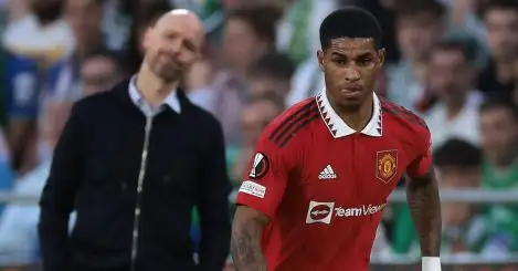 Ten Hag stunned: Rashford ‘warns’ boss, ‘obvious solution’ rejects striker role after Man Utd ‘shock’