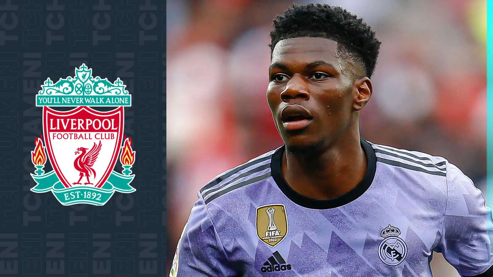 Liverpool transfer target Aurelien Tchouamreni