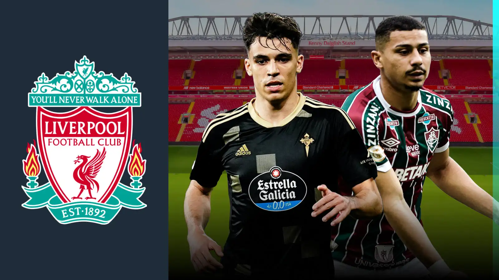 Liverpool transfer targets Gabri Veiga and Andre