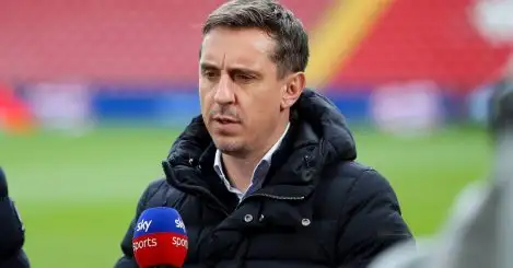 Neville hails imminent Arsenal statement transfer as Arteta signing is too ‘erratic’