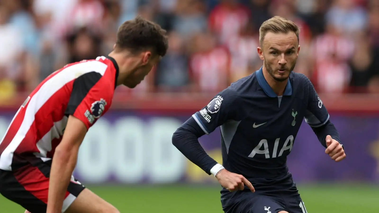James Maddison replaces Harry Kane as Tottenham's No.10 as Spurs
