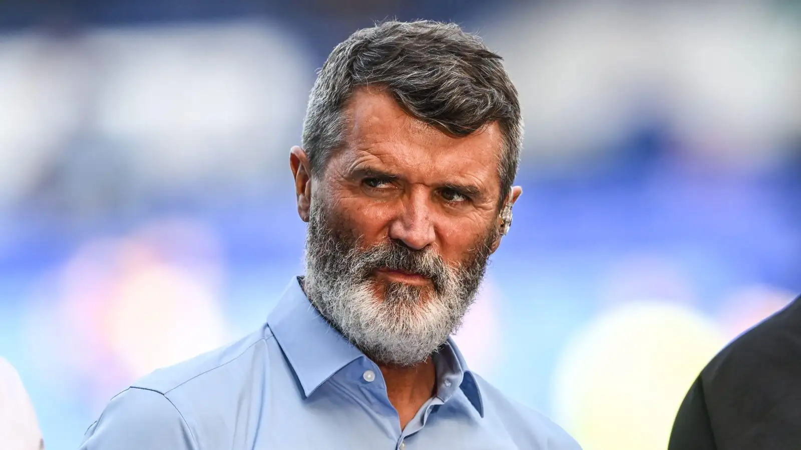 Roy Keane talks around Liverpool