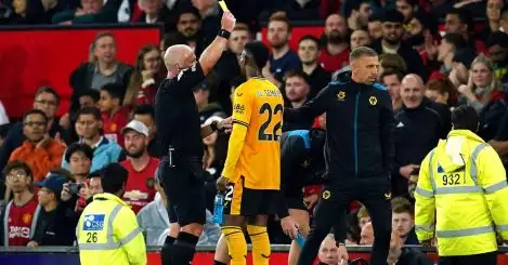 Onana non-penalty was ‘blatant’, referees’ boss tells angry Wolves boss O’Neil