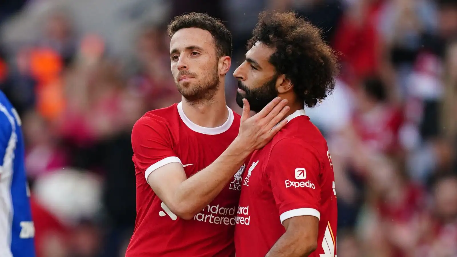 ‘Of course we miss him’ – Jota admits Salah absence hard on Liverpool but others ‘share the cost’