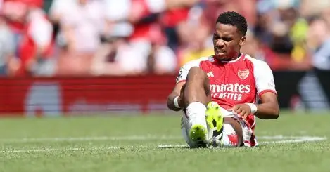 Arsenal confirm surgery for Timber on serious knee injury with defender set for lengthy absence