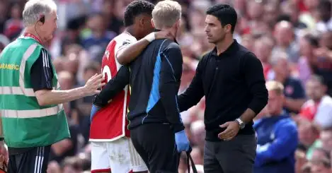 Arteta ‘open’ to ‘reacting on the market’ after ‘huge blow’ leaves Arsenal fearing similar 22/23 title fate