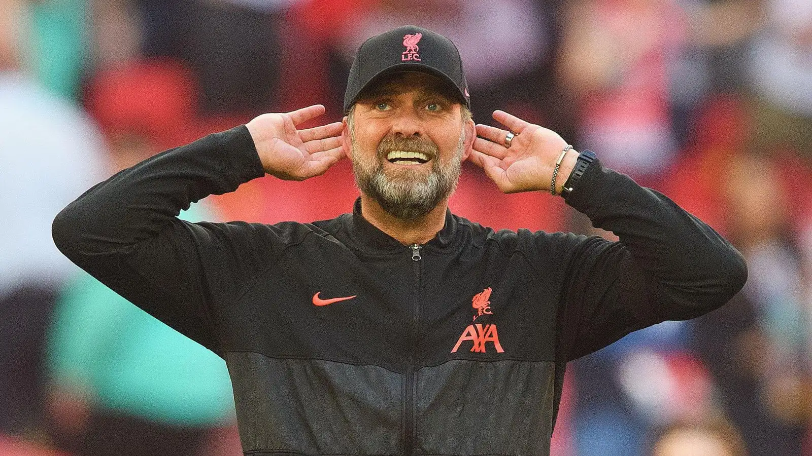 Liverpool manager Jurgen Klopp celebrates