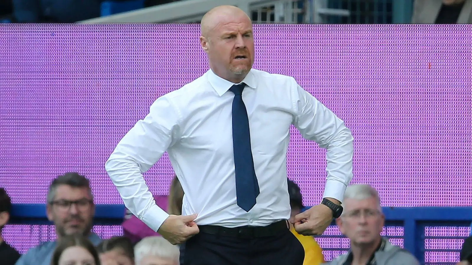 Everton boss Sean Dyche: Toffees will go into Aston Villa test 'with a real positive attitude'