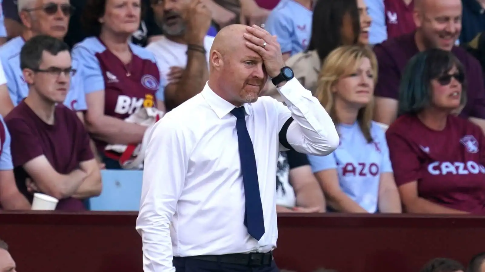 Sean Dyche, Everton, August 2023