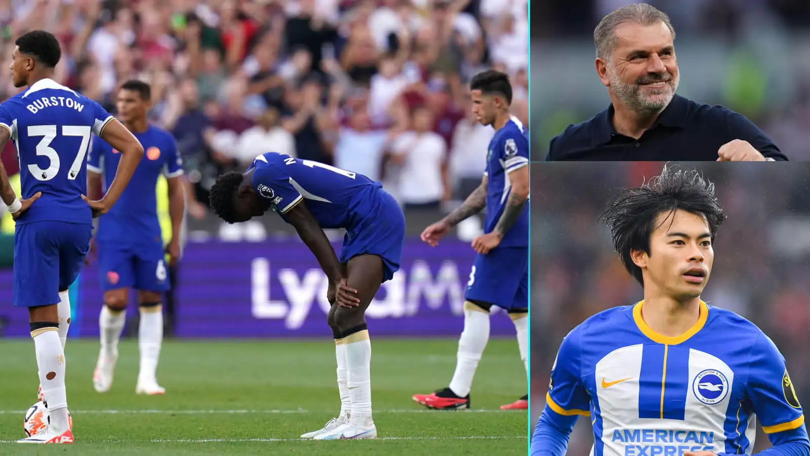 Chelsea, Ange Postecoglou and Mitoma feature in Premier League winners and losers