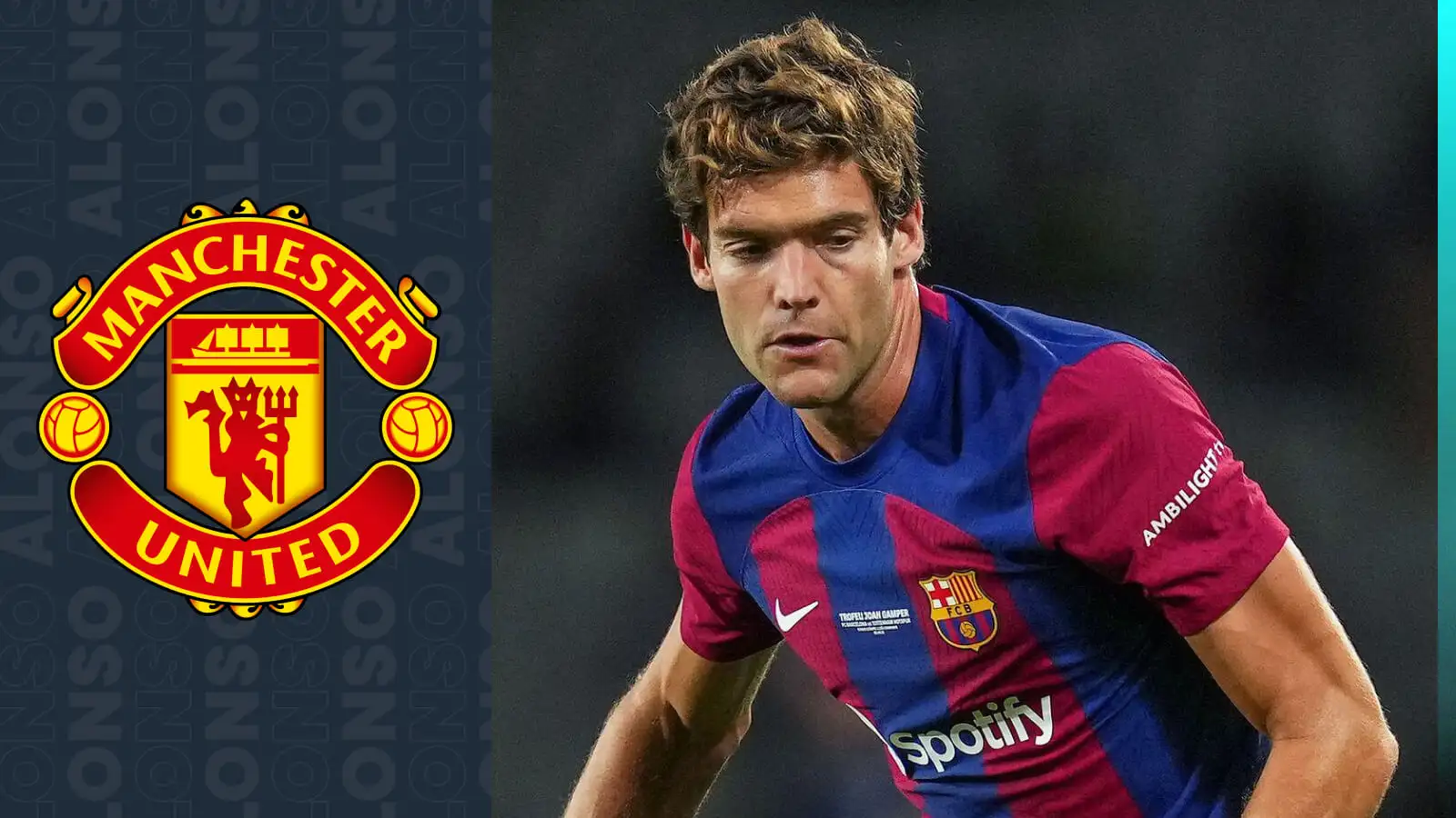 Male Utd send target Marcos Alonso