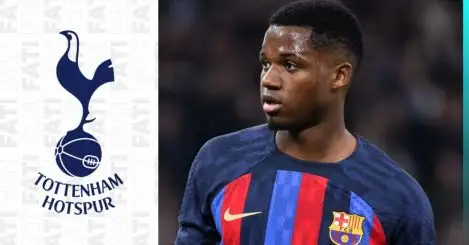 Tottenham enter talks for wantaway Barcelona star with loan deal currently being explored