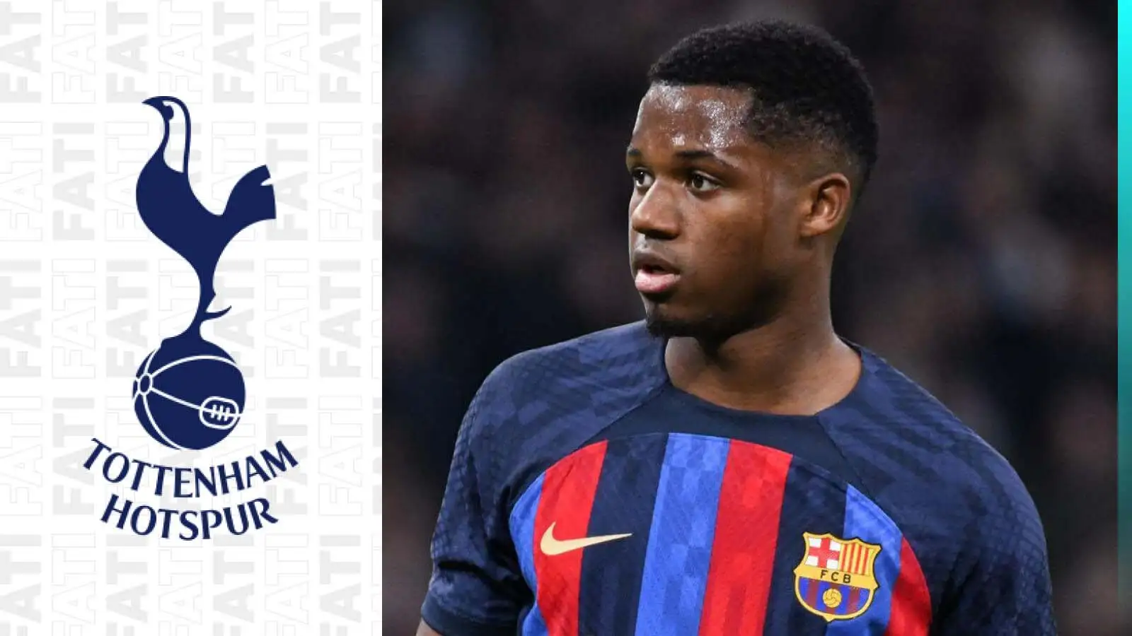 Tottenham are looking to sign Barcelona winger Ansu Fati