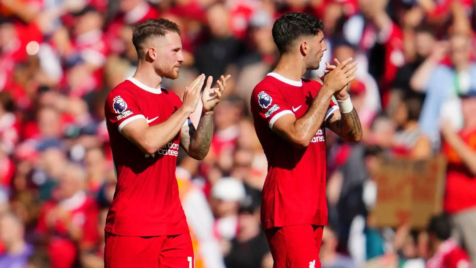 Star's father explains 'crucial' Klopp role in Liverpool transfer that disappointed Prem rivals 6 c?url=https%3A%2F%2Fd2x51gyc4ptf2q.cloudfront.net%2Fcontent%2Fuploads%2F2023%2F09%2F04173303%2FMac Allister and Dominik Szoboszlai