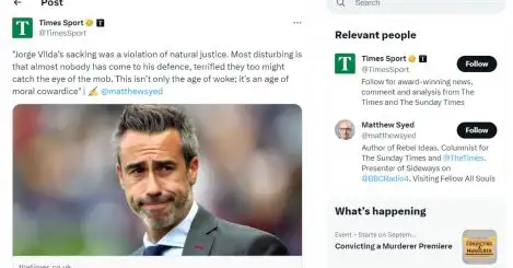 Jorge Vilda, Luis Rubiales and a shot at the ‘woke’ from a Times man with form